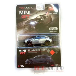 TSM MINI 2017 HONDA CIVIC TIPO R FK8 LHD 1/64 DIECAST CROMO MGT00015 Chase - Imagen 1 de 2