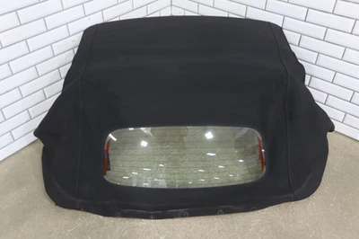 17-20 Fiat 124 Spider OEM Black Convertible Soft Top Roof Assembly 22k Foto 1 de 4