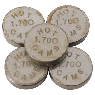 Hot Cams 1.70mm 5 piece Shim Refill for Kawasaki KX 250F 2004-2015 0926-1312 Foto 1 de 2