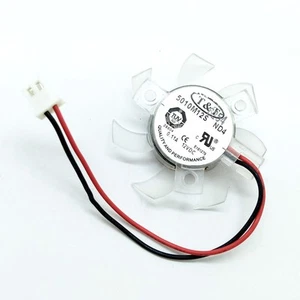 5010M12S 12V 0.11A 2 Broches Ordinateur Industriel Carte Mère Carte Graphique Ventilateur - Photo 1/10