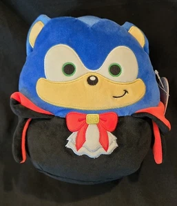 Squishmallows Sonic The Hedgehog SONIC HALLOWEEN VAMPIR 8 Zoll Plüsch 2025 Neu mit Etikett NEU - Bild 1 von 5
