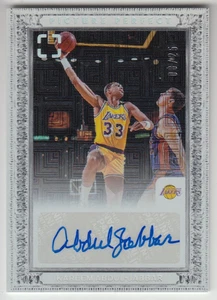 2024-25 Panini Photogenic Kareem Abdul-Jabbar Picture Perfect Mojo Maze Auto /25 - Picture 1 of 2
