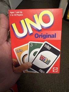 Vintage The Original UNO Party Card Game 1992 • NEW UNUSED DECK! WoW! complete - Picture 1 of 3