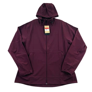 Nike Unlimited Repel Versátil Chaqueta con Capucha Hombres Talla L Borgoña Bolsillos con Cremallera Completa - Imagen 1 de 14