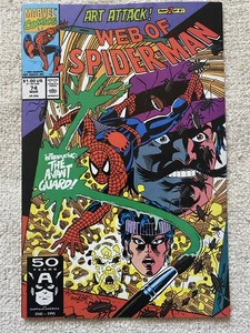 WEB OF SPIDER-MAN #74 Marvel Comics - 1991 NM - Picture 1 of 1