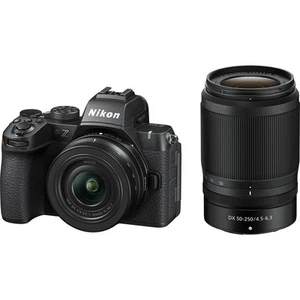 Nikon Z50II Mirrorless Camera w/ NIKKOR Z DX 16-50mm & 50-250mm Lenses - Picture 1 of 12
