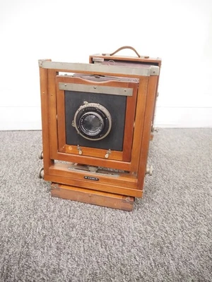 Cámara de madera vintage Korona Gundlach 5x7 (U38816) SOLO RESIDENTES DE EE. UU. Foto 1 de 4