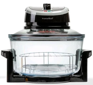 Forno Alogeno ad Aria Ventilato 17 litri 1400 watt no olio PremierTech PT-FA12B - Foto 1 di 3
