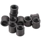 10 Pcs Straight Head Vintage Pipe Fittings 3/4" Shelf Fittings  Pipe Connection
