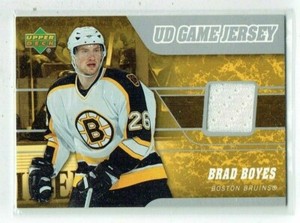 06-07 UD Upper Deck Series One  Brad Boyes  Jersey