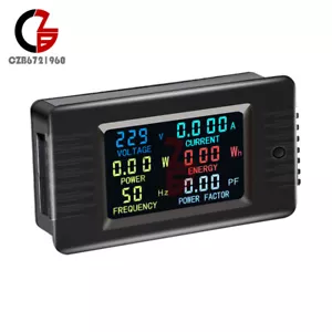 PZEM-020 Color Screen Tester Voltage AC Digital Current Power Capacity Meter 10A - Picture 1 of 22