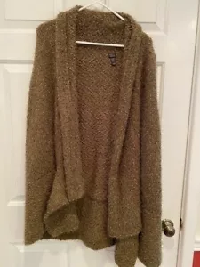 G.I.L.I. Textured Sweater Vest OLIVE - 2X - Picture 1 of 2