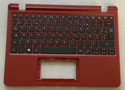 Tastiera AZERTY Francese Acer Aspire ES1-132 6B.GG3N7.009 Topcase Rosso - Immagine 1 di 3
