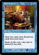 Careful Study MTG Odyssey Common Blue EDH