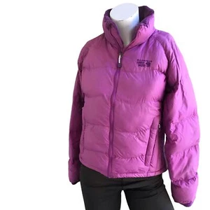 Mountain Hardwear Puffer Down Full Zip Purple Jacket Women's Size S - Picture 1 of 11