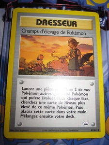 POKEMON (◕‿◕✿) CHAMPS D'ELEVAGE DE POKEMON 62/64 NEO REVELATION FRANCAIS MINT - Picture 1 of 2