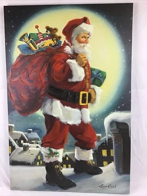 "Hermoso lienzo envolvente de galería On The Rooftop de Susan Comish 32 1/2"" x 21 1/2""" Foto 1 de 4