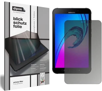 Screen Protector for Samsung Galaxy Tab Active 2 Privacy Filter 4-Way Protection - Image 1 of 4