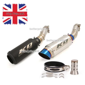 For Honda CBR500R CB500F CB500X Exhaust Pipe Link Mufflers With DB Killer - Picture 1 of 12