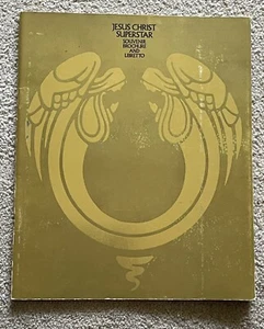 JESUCHRIST SUPERSTAR LONDRES INGLAND THE PLACE TREATRE 1973 Playbill de recuerdos - Imagen 1 de 8
