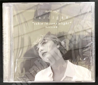 2020 Taylor Swift Cardigan (Cabin In Candlelight Version) CD Single Cracked Case - Image 1 of 4