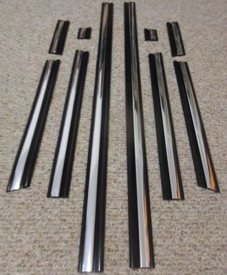 Ford F150 F250 F350 1992-1996 carrocería precortada moldura lateral cabina estándar platón corto Foto 1 de 4