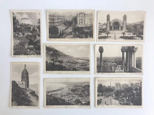 Postcard Lot Oran Algeria Points Of Interest Hotels Churches Street Car c1920’s - Picture 1 of 10