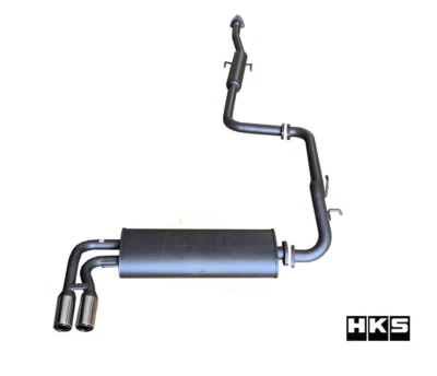 HKS LES-H05 Catback Sport Exhaust for 88-91 Honda Civic Si Hatchback D16A6 - Image 1 of 4