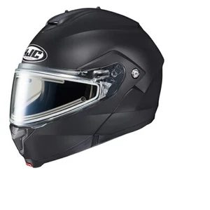 HJC Modular Snowmobile Helmet Electric Shield C91SN Semi-Flat Black size XXXXL - Picture 1 of 1