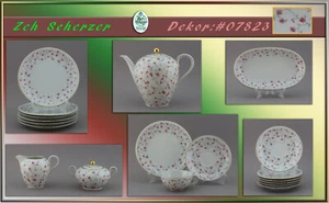  Zeh Scherzer Bavaria Dekor #07823 Teile zur Wahl: kanne teller tasse goldrand - Bild 1 von 26