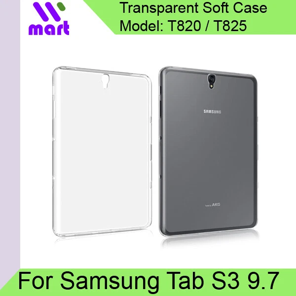 Samsung Tab S3 Case Transparent Soft Cover Compatible with Tab T820 / T825 9.7in - Image 1 of 1
