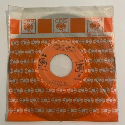 ROBERTO CARLOS - CARNAVALITO / DETRAS DEL HORIZONTE - 1975 MEXICAN 7" SINGLE CS - Image 1 of 3