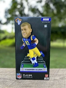 COOPER KUPP LOS ANGELES RAMS GAMEBREAKER BOBBLEHEAD FOCO BRAND NEW ORIG BOX - Picture 1 of 6