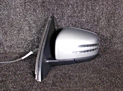 MERCEDES BENZ GL ML CLASS Door Mirror Front Left Silver 12  19 A1668100393 OEM - Изображение 1 из 4