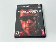 Terminator 3 Rise of the Machines (PlayStation 2, 2003) PS2 Complete Game TESTED