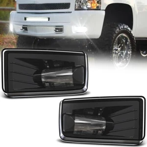 Bumper LED Fog Lights For Chevy Silverado 1500 2500 3500 2007-2014 Plug and Play - Bild 1 von 12