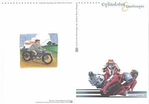 Document Philatélique 1er Jour : 09 2002 - Cylindrées et Carénages - Foto 1 di 2