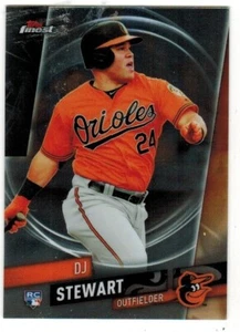 DJ Stewart BALTIMORE ORIOLES 2019 TOPPS FINEST Baseball ROOKIE RC card #46 - Picture 1 of 4