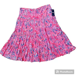 Gonna da donna Chaps taglia XL a più livelli maxi svasata CottageCore Prairie Paisley Boho - Foto 1 di 7