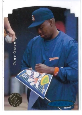 1995 Upper Deck SP Championship Die-Cut Tony Gwynn - San Diego Padres - Image 1 of 2