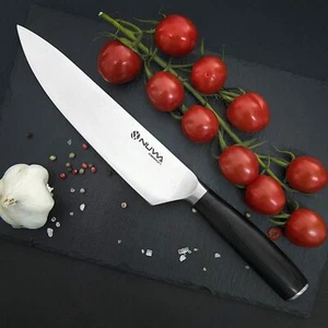 8" Chef Knife | Professional German Stainless Steel Blade Razor Sharp Precision - Picture 1 of 9