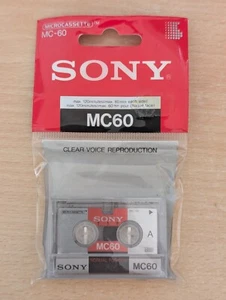 Sony Microcassette MC60 - Zdjęcie 1 z 2
