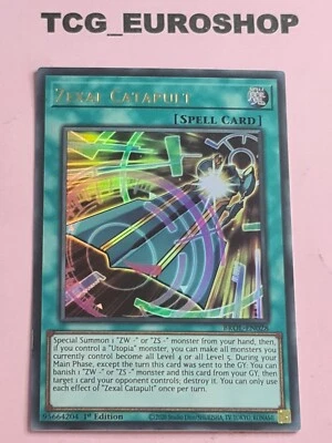 ZEXAL CATAPULT ■ YUGIOH ■ BROL ■ 2021 ■ ULTRA RARE ■ ENGLISH ■ NM ■ 127 - Image 1 of 2