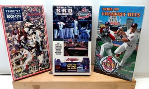 Cleveland Indians 96-97-99 Baseball Season VHS Highlights Division Champions NEW - Picture 1 of 6