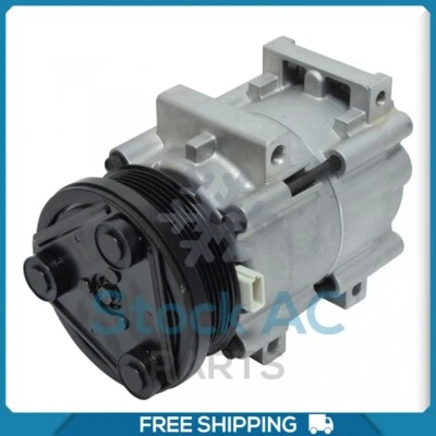 Novo compressor AC para 92-02 Ford Escort - 92-99 Mercury Trace L4 2.0L - Imagem 1 de 4