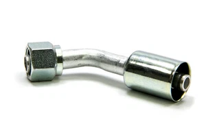 Vintage Air 35822-VUG AC Refrigerant Hose End 45 Degree 8AN Hose Crimp 8AN F OR - Picture 1 of 1