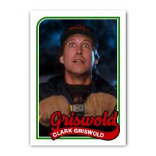 Clark Griswold Christmas Vacation 1989-Style Trading Card Reprint Chevy Chase