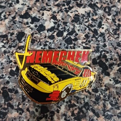 Vintage Joe Nemechek #41 Meineke Hedrick Chevy Enamel Metal Hat Pin NASCAR - Imagem 1 de 4