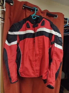 Giacca da moto Daqinese XXL da uomo imbottita con fodera - Foto 1 di 10
