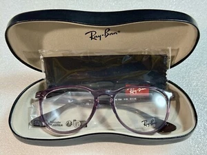 RAY-BAN Erika Optics RB 7046 8139 Purple 51-18-140 Eyeglass Frames w/Demo Lens - Picture 1 of 8